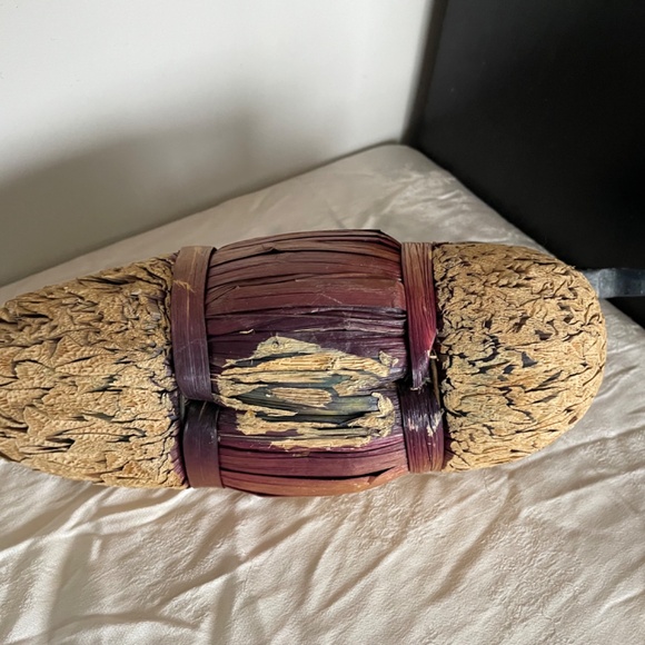 DUCK  - SEAGRASS   And Carved Wood, - Picture 4 of 6